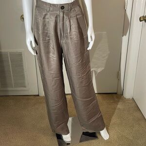 Anine Bing taupe pants. 38. S